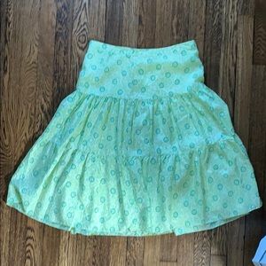 Banana Republic floral skirt